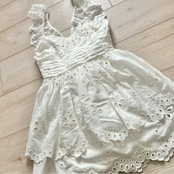 For Love and Lemons Serena Mini Dress Size Small - Picture 4 of 5